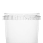 Indeliai su dangteliu, PP, 365ml, Ø93/85mm, skaidrūs - Image 3