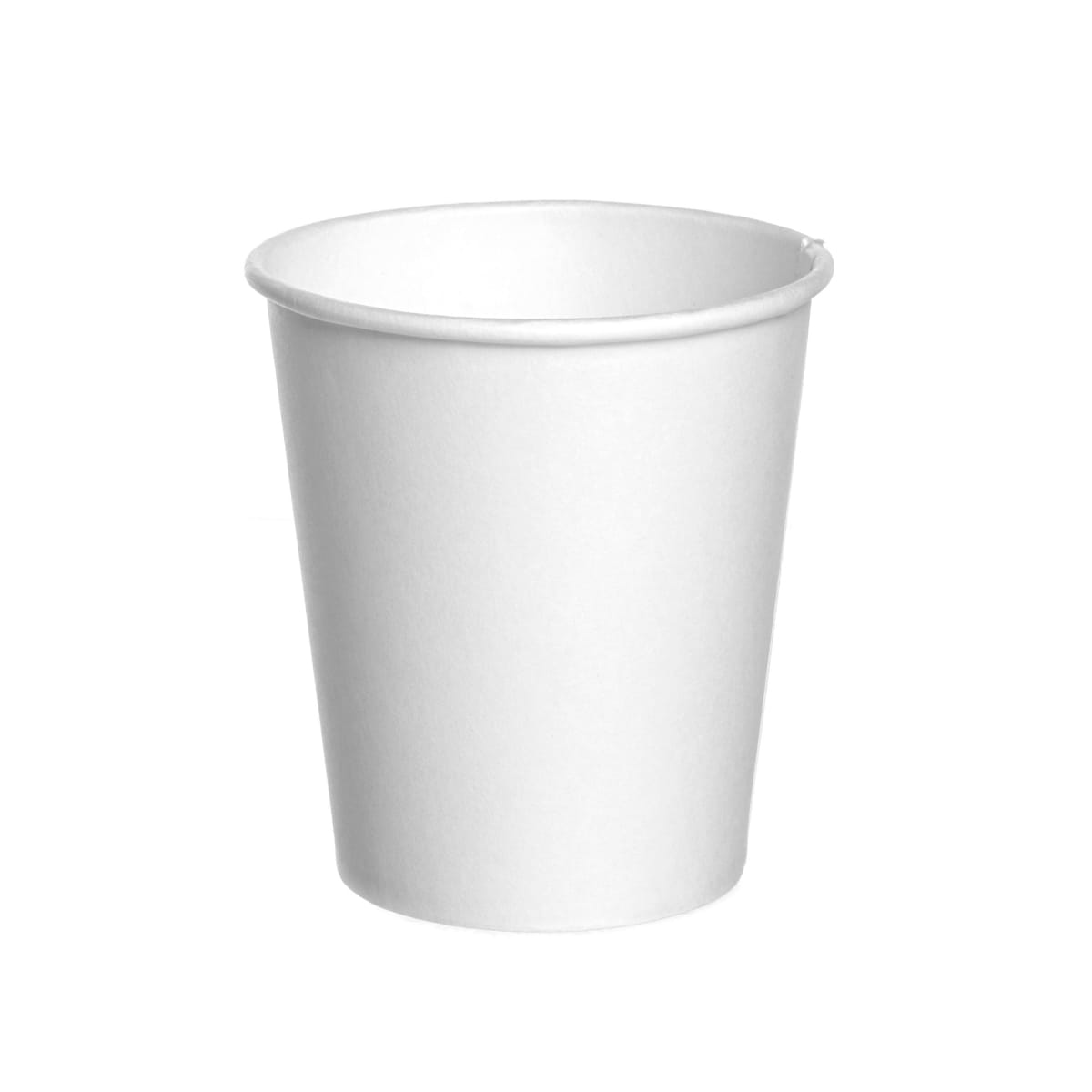 119055EU.jpg PAP/PE cups, 100 ml, Ø62 mm, white, single-layer, 100 pcs. - Image 1