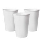 PAP/PE cups, 180 ml, Ø70 mm, white, single-layer, 100 pcs. - Image 3