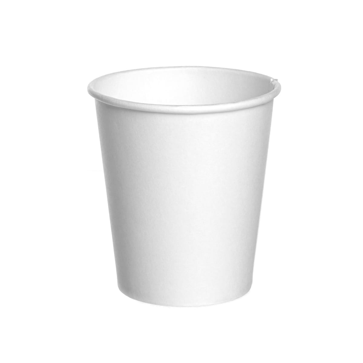 11908KEU.jpg PAP/PE cups, 250 ml, Ø80 mm, white, single-layer, 100 pcs. - Image 1
