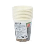 PAP/PE cups, 250 ml, Ø80 mm, white MINECRAFT, single-layer, 8 pcs. - Image 3