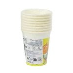 PAP/PE cups, 200 ml, Ø80 mm, white PEPPA PIG, single-layer, 8 pcs. - Image 3