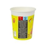 PAP/PE cups, 200 ml, Ø80 mm, white PEPPA PIG, single-layer, 8 pcs. - Image 4