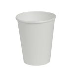 PAP/PE cups, 300 ml, Ø90 mm, single-layer, white, 50 pcs.
