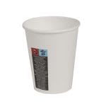 PAP/PE cups, 300 ml, Ø90 mm, single-layer, white, 50 pcs. - Image 2