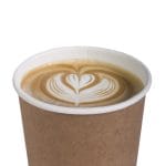 PAP/PE cups, 300 ml, Ø90 mm, double-walled, kraft, 25 pcs. - Image 3