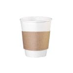Corrugated cardboard sleeve for paper cups, 250 ml - Image 2
