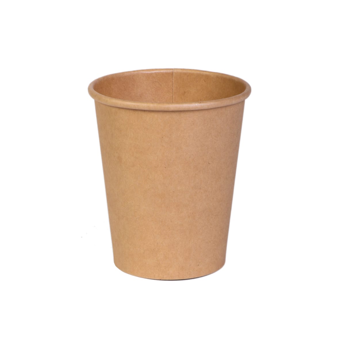 119SW8KREUA.jpg RAR/PE cups, 250 ml, Ø80 mm, single-layer, kraft, 50 pcs - Image 1