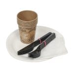 Spino disposable tableware set for 6 people - Image 5