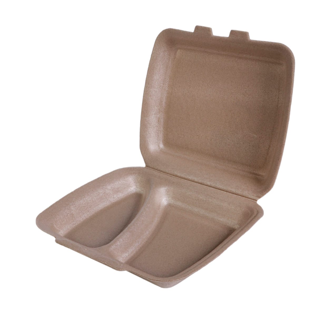 12452XPP.jpg XPP thermal boxes, 260x207x75mm, two-section, beige, 125 pcs. - Image 1