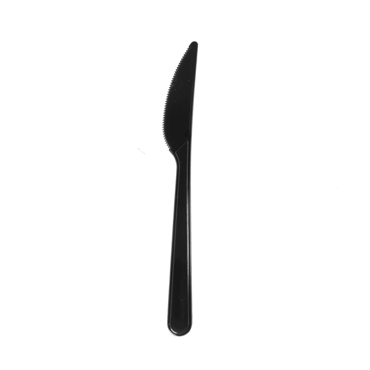 12570PSME.jpg PS knives, 18 cm, black, reusable, 50 pcs. - Image 1