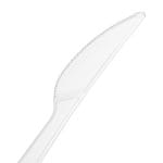 SPINO PP knives, 180 mm, white, reusable, 12 pcs. - Image 2