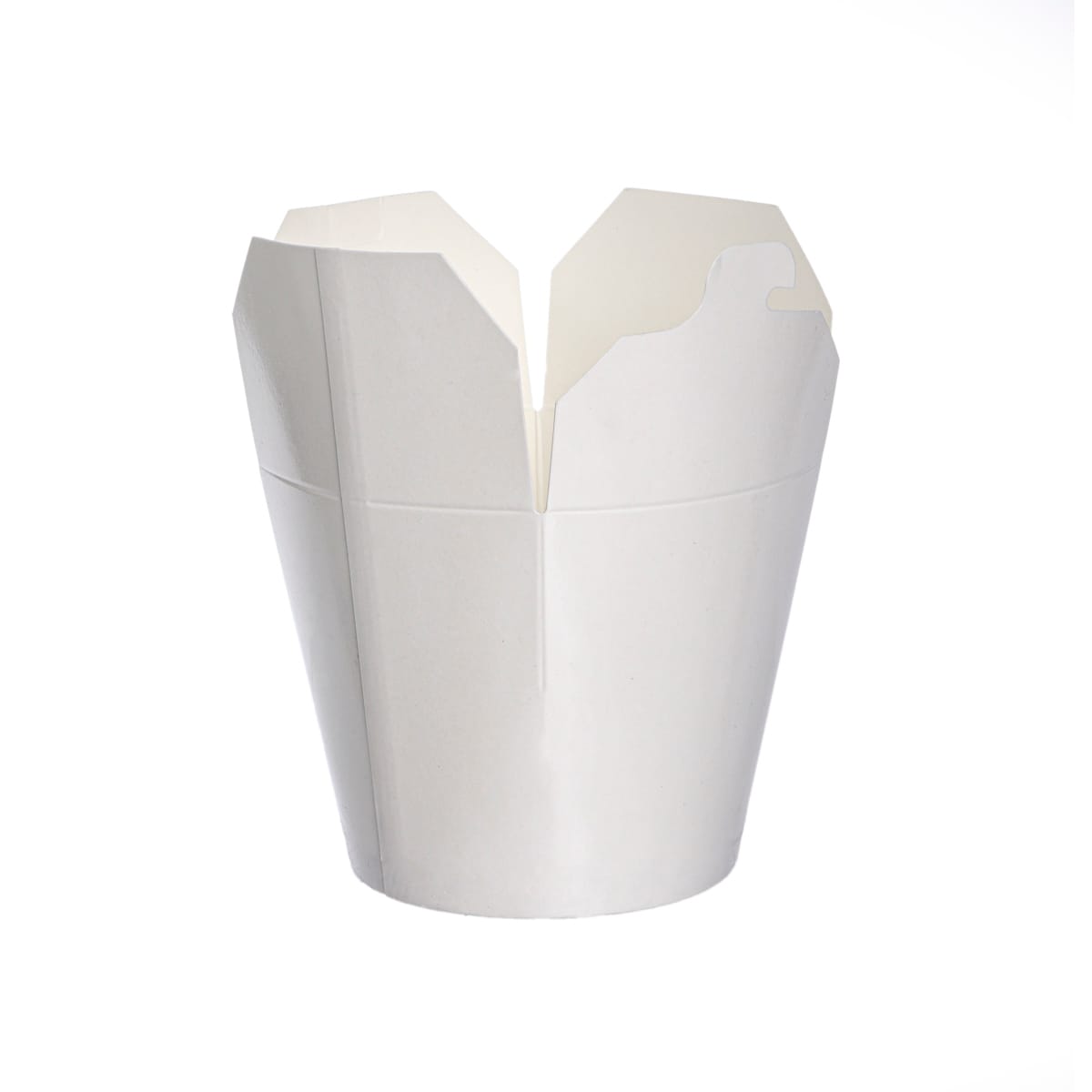 12PAP750.jpg WOK containers, 750 ml, white, sealable, 50 pcs. - Image 1