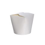 WOK containers, 750 ml, white, sealable, 50 pcs. - Image 3
