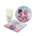 Paper plates, Ø20 cm, FROZEN II WIND, 8 pcs. - Image 3