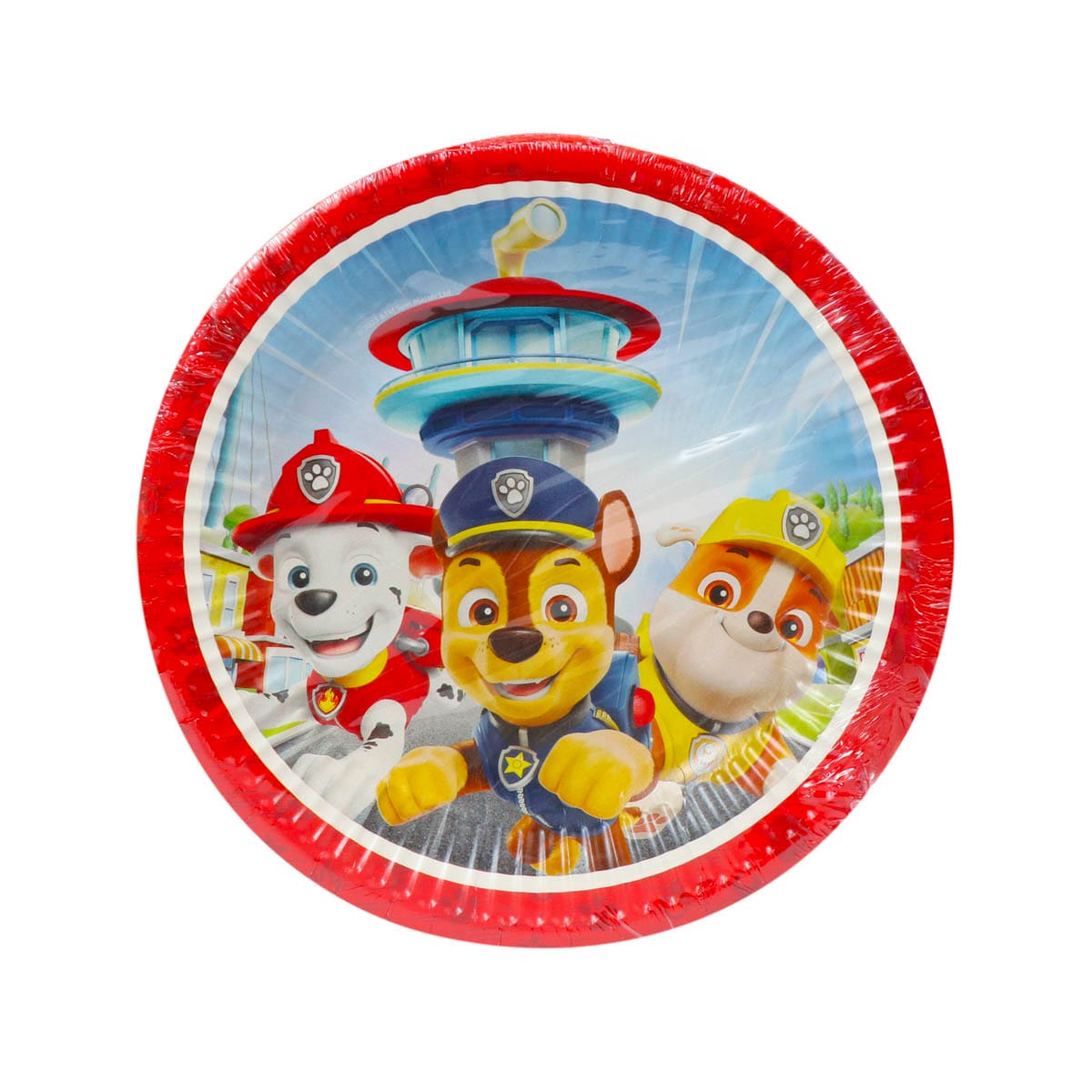 13020PAW.jpg Paper plates Ø20 cm, PAW PATROL, 8 pcs. - Image 1