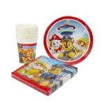 Paper plates Ø20 cm, PAW PATROL, 8 pcs. - Image 3