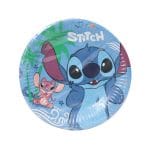 Paper plates Ø20cm, STITCH & ANGEL, 8 pcs.