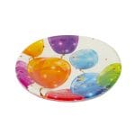Paper plates Ø20cm, SPARKLING BALOONS, 8 pcs. - Image 2