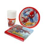 Paper plates Ø20cm, SPIDERMAN, 8 pcs. - Image 3