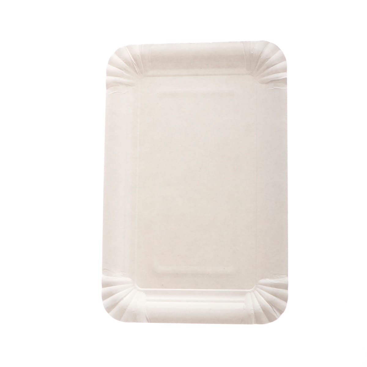 13320.jpg Paper plates, 130 x 200 mm, white, 250 pcs. - Image 1