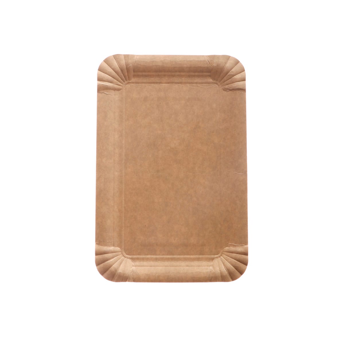 13320KR.jpg Paper plates 130x200mm, kraft, 100 pcs. - Image 1