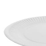 Paper plates Ø18cm, white, 100 pcs. - Image 2