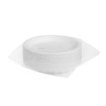 Sugar cane plates Ø18cm, white, 50 pcs. - Image 3
