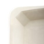 Sugar cane plates 21x21cm, white, 50 pcs. - Image 2