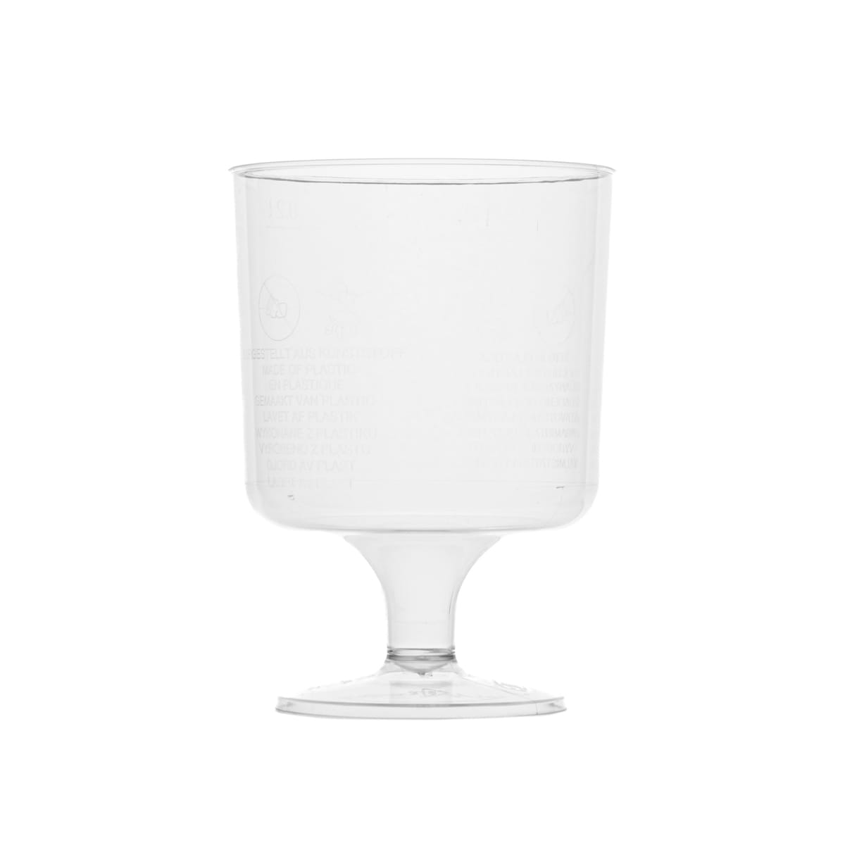 15K200EU.jpg PS wine glasses 200 ml, transparent, 10 pcs. - Image 1