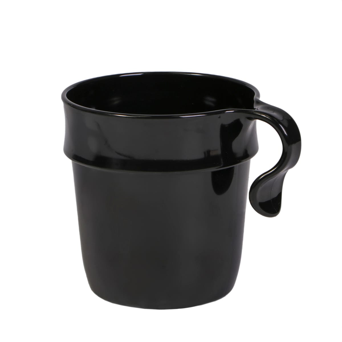 15M30BL.jpg SAN cups, 300 ml, black, reusable - Image 1