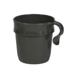 SAN cups, 300 ml, khaki, reusable