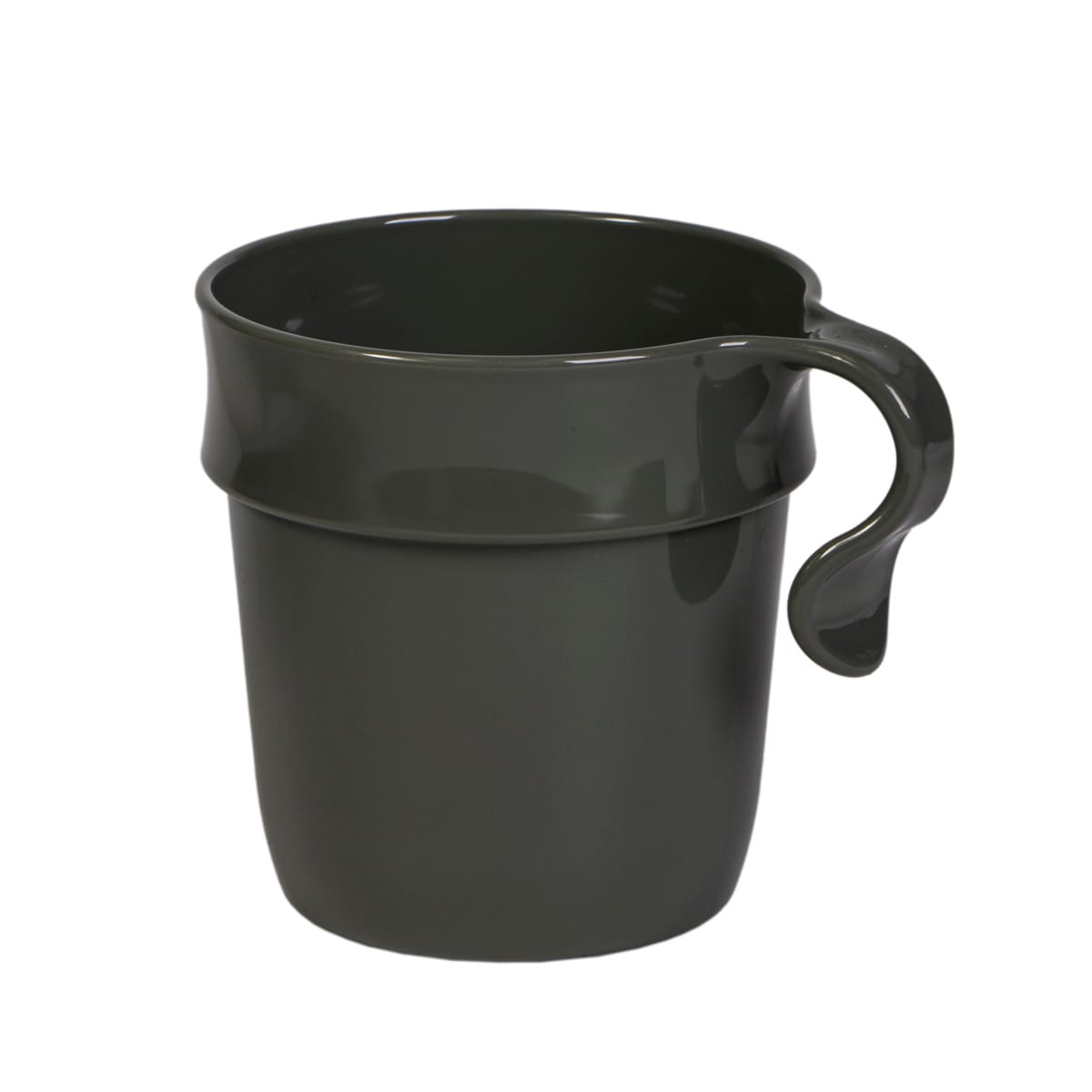 15M30GRN.jpg SAN cups, 300 ml, khaki, reusable - Image 1