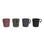 SAN cups 300 ml, grey, reusable - Image 2