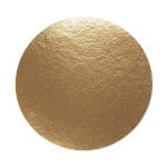 Gold coasters, round, PAP/PET, Ø18 cm, (1050gsm) 100 pcs.