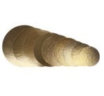 Gold coasters, round, PAP/PET, Ø26 cm, (1050gsm) 100 pcs. - Image 4