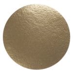 Gold coasters, round PAP/PET, Ø40 cm, (1050 gsm) 100 pcs.