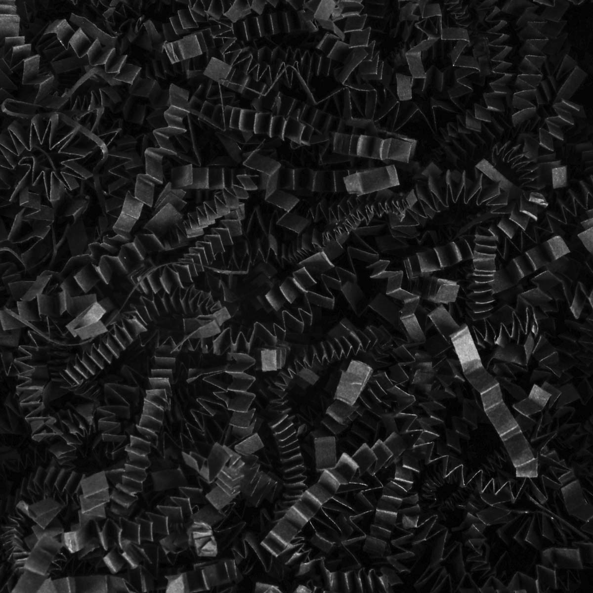 162790.jpg Paper shreds, 4 mm, black, 1 kg - Image 1