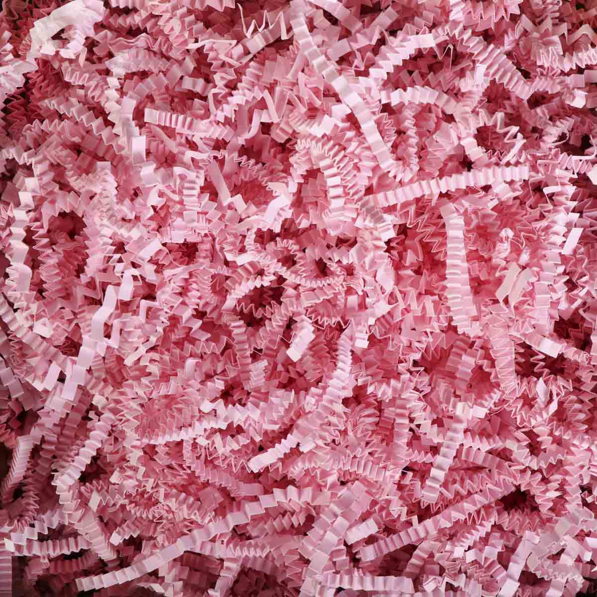 162934.jpg Paper shreds 4 mm, light pink, 1 kg - Image 1