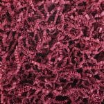 Paper shreds 4 mm, burgundy, 1 kg