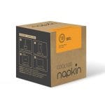 Pressed napkins 24x25 cm VI 50gsm, white, COOL 100
