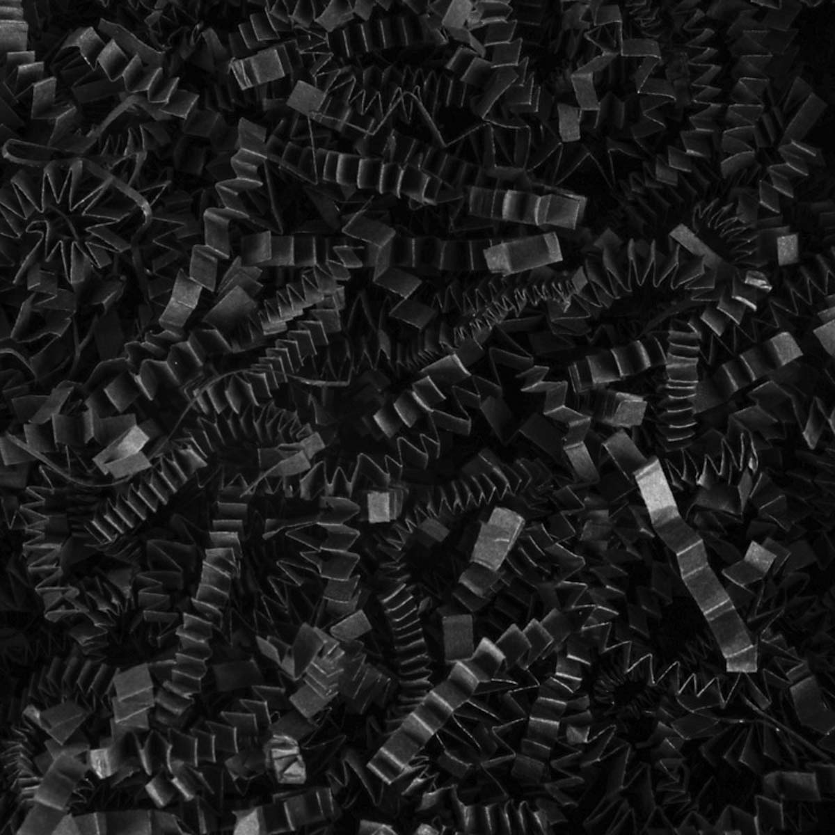 162988.jpg Paper shreds, 4 mm, black, 5 kg - Image 1