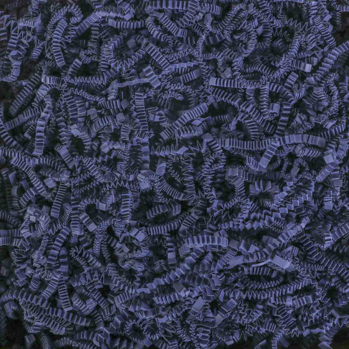 162989.jpg Paper shreds 4 mm, dark blue, 5 kg - Image 1