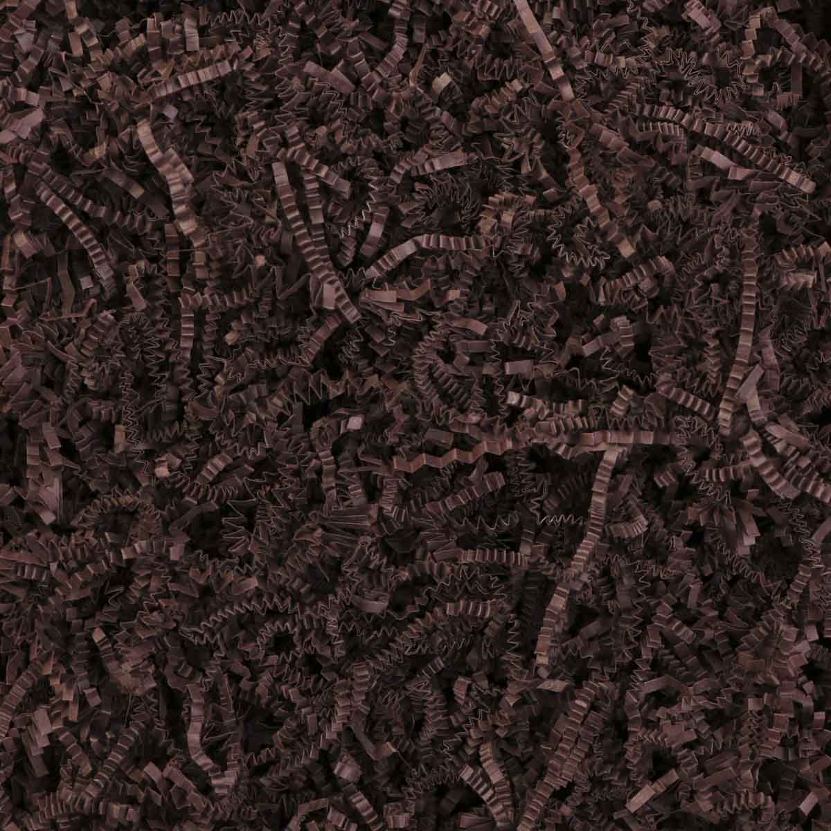 163048.jpg Paper shreds, 2 mm, dark brown, 1 kg - Image 1