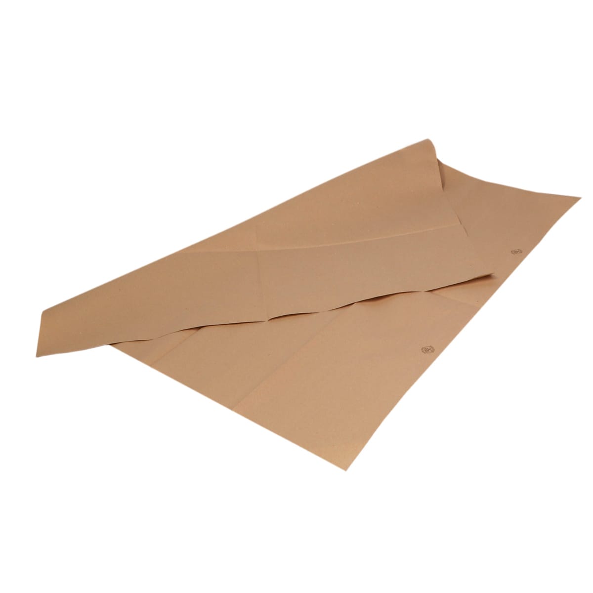 163062.jpg Disposable paper tablecloth, 100x100 cm, light brown - Image 1