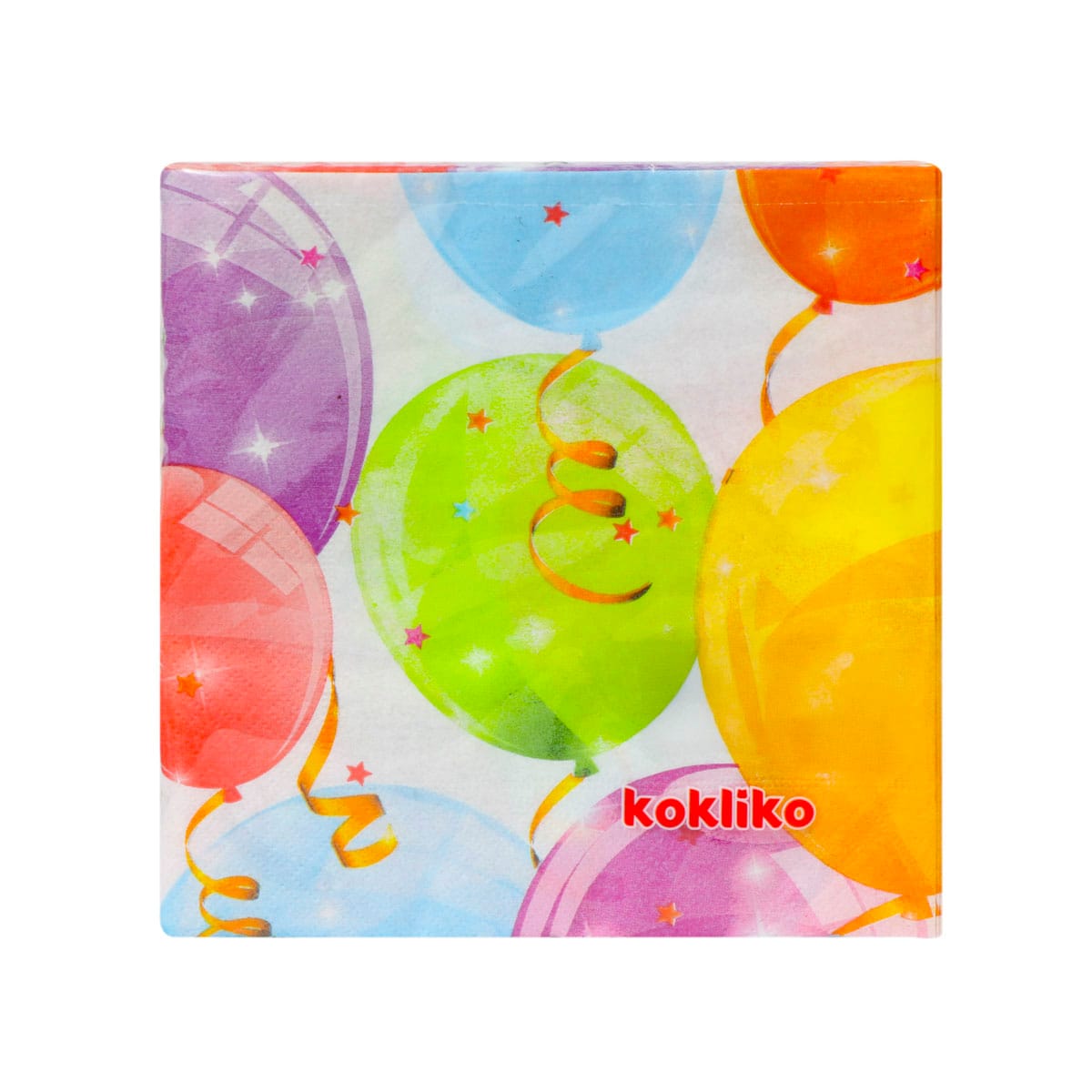 17133SB.jpg Double-layer paper napkins, 33 x 33 cm, SPARKILING BALOONS, 20 pcs. - Image 1