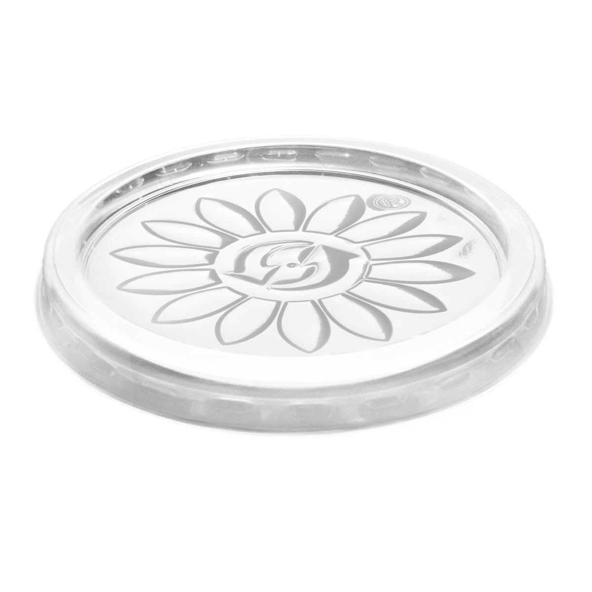 20AIRL.jpg PP lids for containers Ø115 mm, transparent, 25 pcs. - Image 1