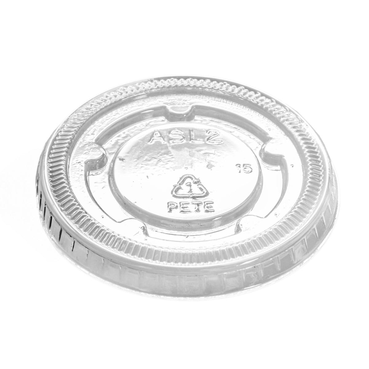 20PL2.jpg PET lids for sauce containers Ø63 mm, transparent, 125 pcs. - Image 1
