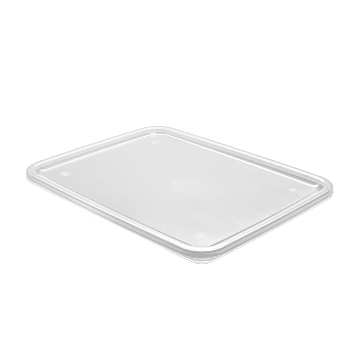 20RE218L.jpg PP lids, 218 x 169 mm, transparent, reusable - Image 1