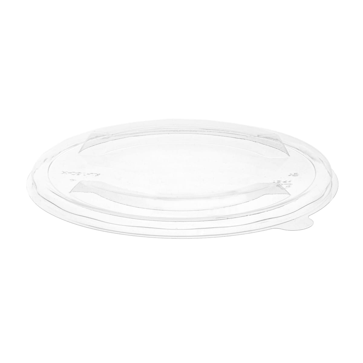25KR149L.jpg PET lids for containers Ø149 mm, transparent, 50 pcs. - Image 1